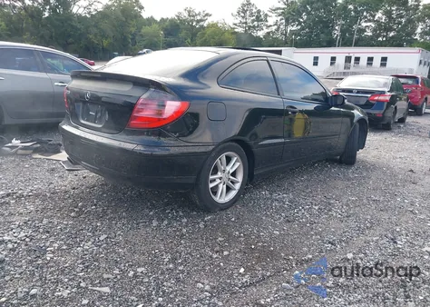 2003 Mercedes-Benz C 320 Sport из США, поврежденный, VIN WDBRN64J73A498547